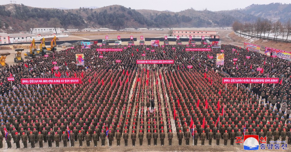 Groundbreaking Ceremonies of Regional-industry Factories Held in DPRK