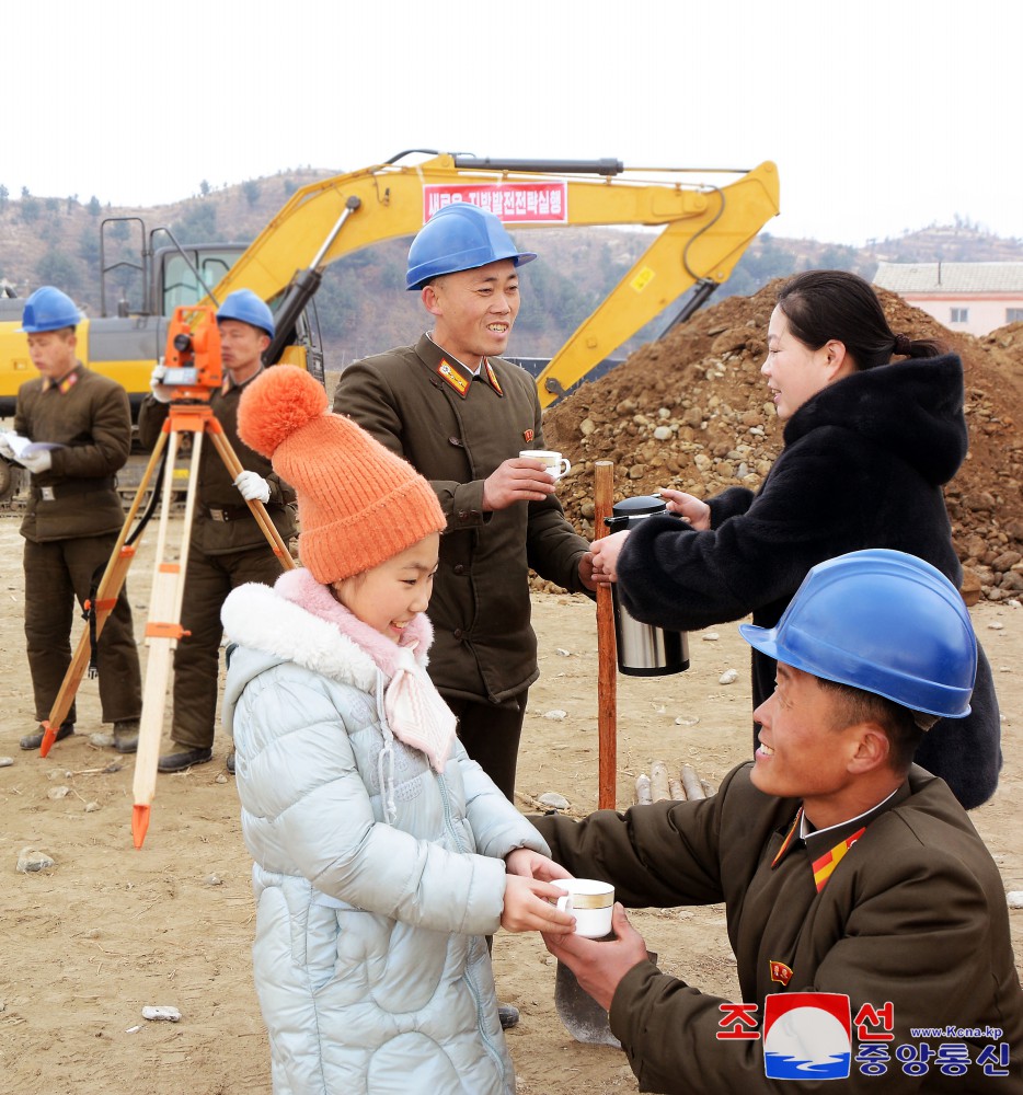 Groundbreaking Ceremonies of Regional-industry Factories Held in DPRK