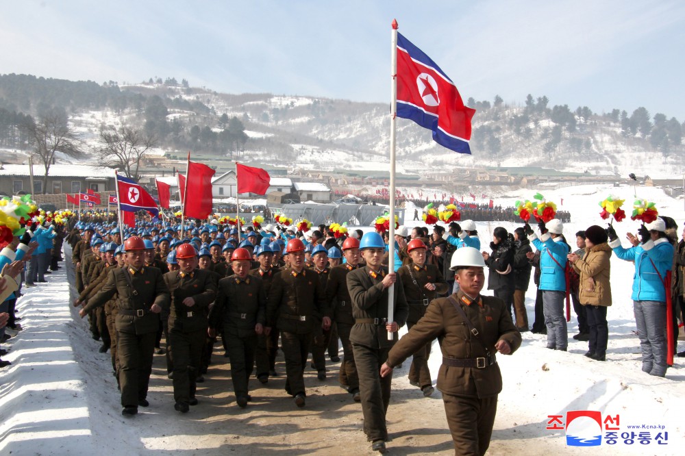 Groundbreaking Ceremonies of Regional-industry Factories Held in DPRK