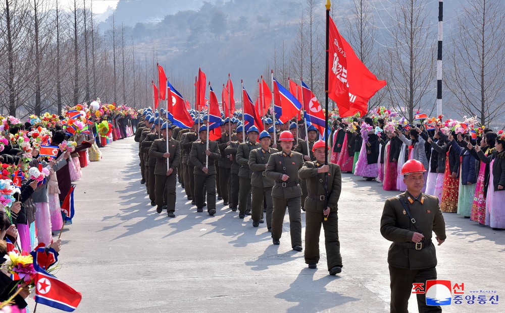 Ground-breaking Ceremonies of Regional-industry Factories Held in Various Counties of DPRK