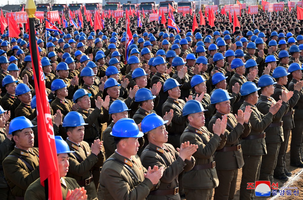 Ground-breaking Ceremonies of Regional-industry Factories Held in Various Counties of DPRK