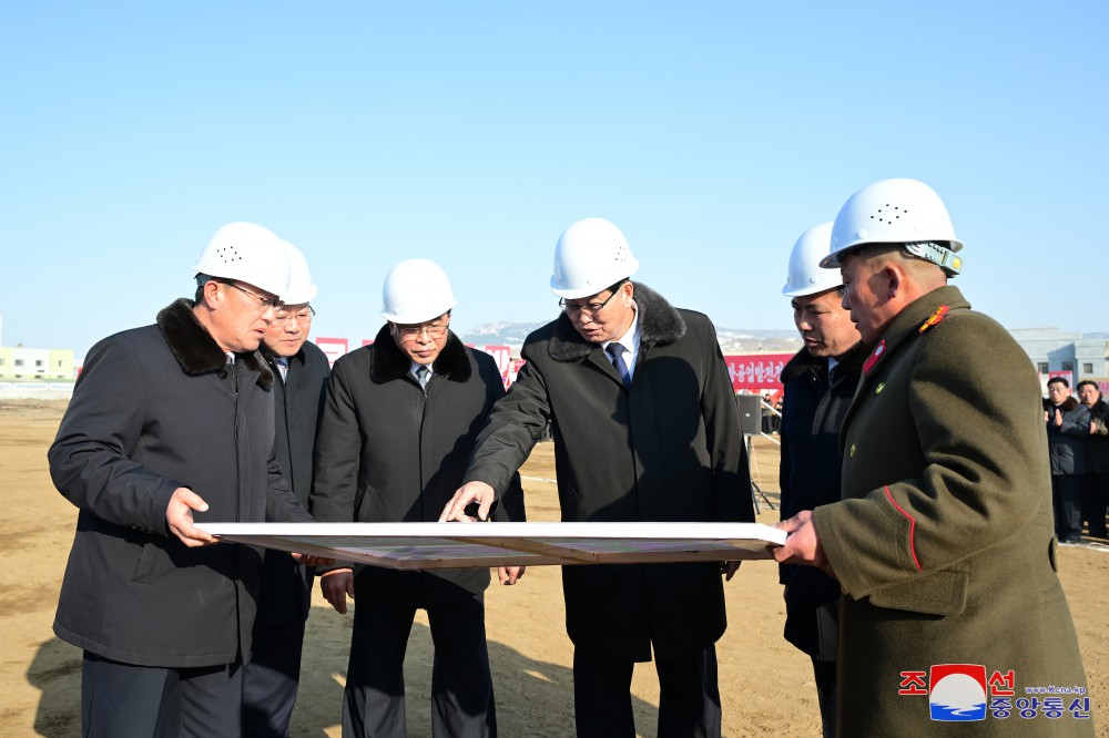 Ground-breaking Ceremonies of Regional-industry Factories Held in Various Counties of DPRK