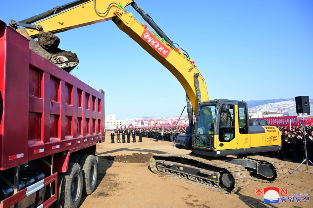 Ground-breaking Ceremonies of Regional-industry Factories Held in Various Counties of DPRK