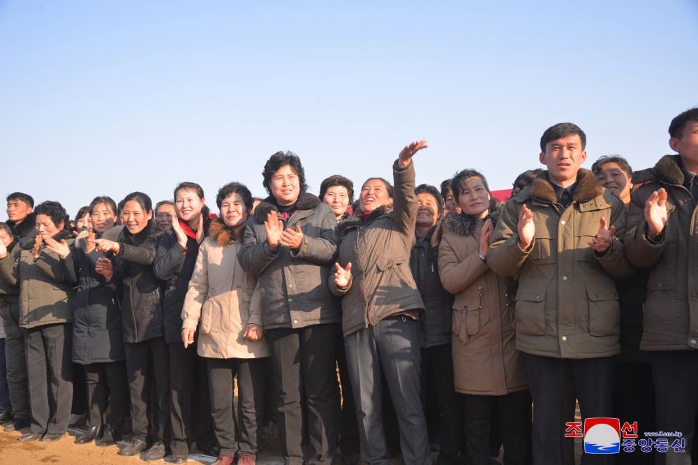 Ground-breaking Ceremonies of Regional-industry Factories Held in Various Counties of DPRK