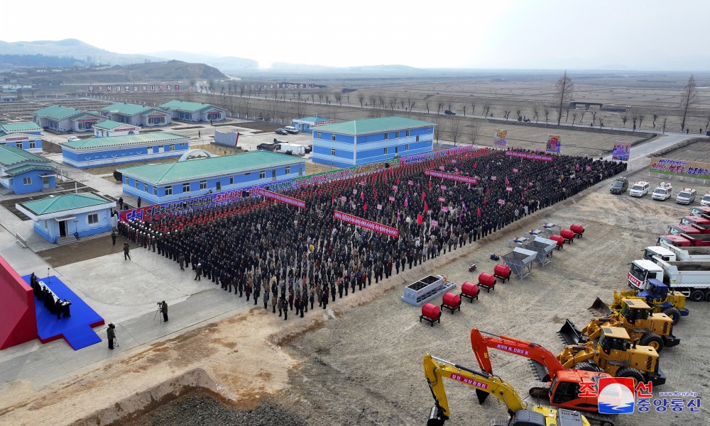 Ground-breaking Ceremonies of Regional-industry Factories Held in Various Counties of DPRK