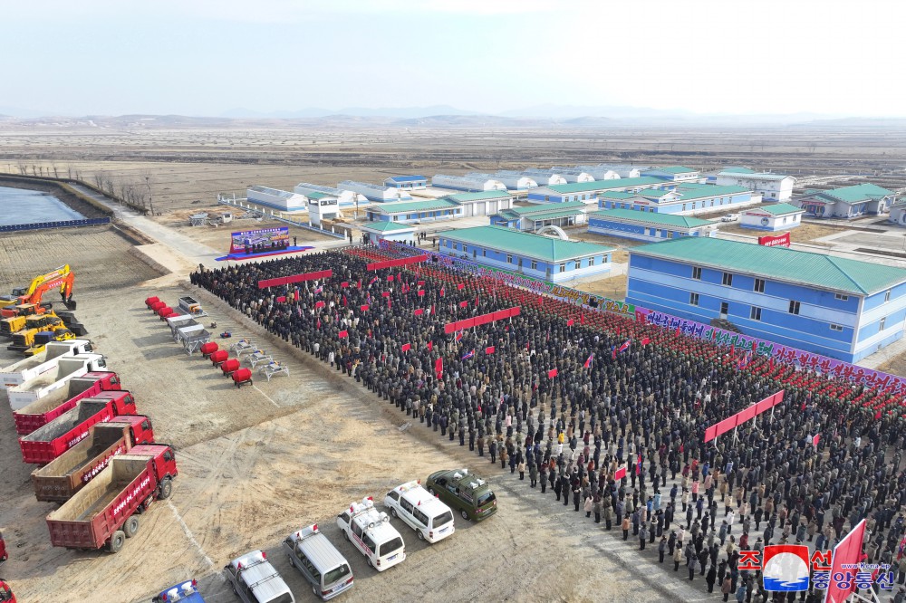 Ground-breaking Ceremonies of Regional-industry Factories Held in Various Counties of DPRK