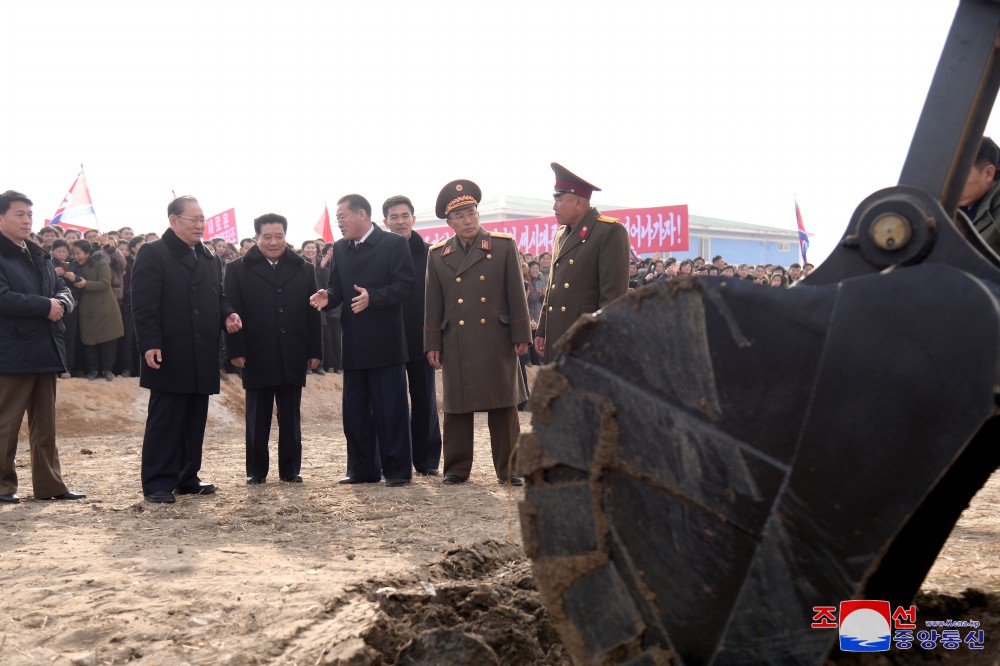 Ground-breaking Ceremonies of Regional-industry Factories Held in Various Counties of DPRK