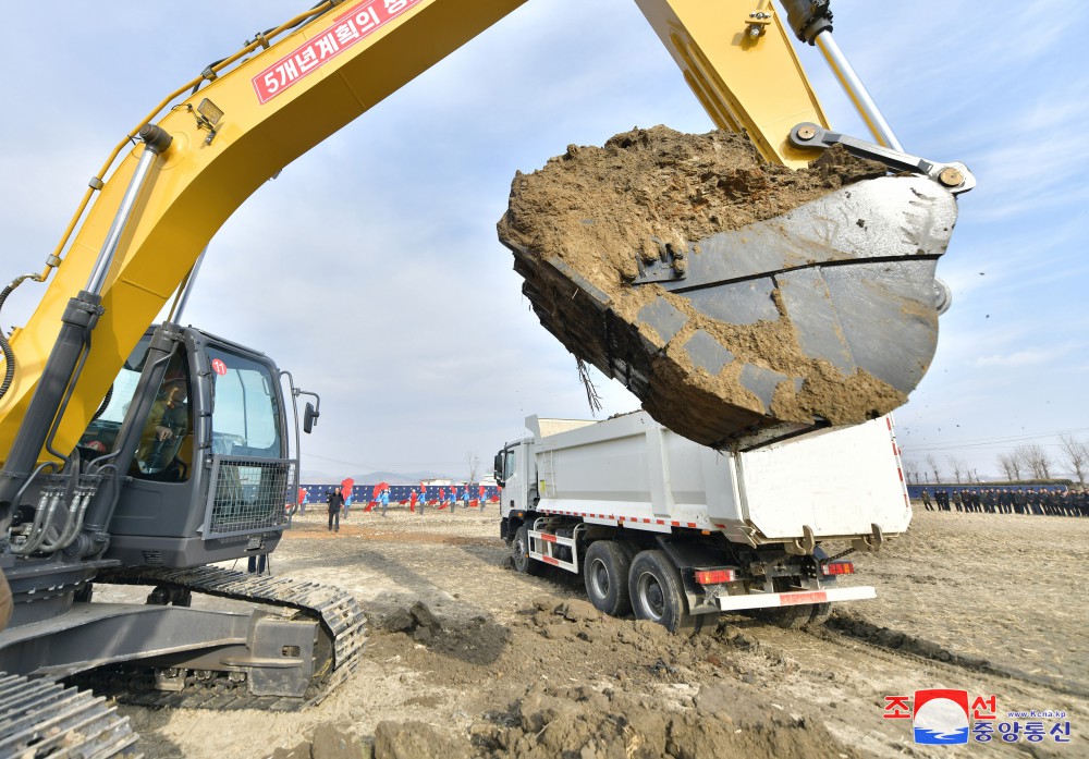 Ground-breaking Ceremonies of Regional-industry Factories Held in Various Counties of DPRK