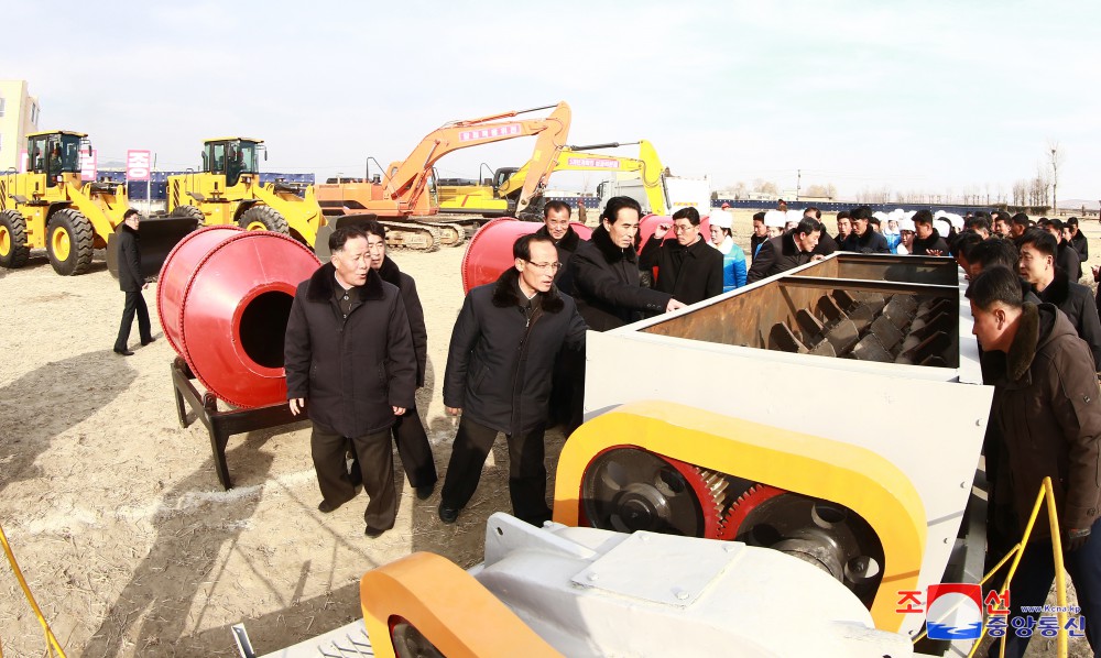 Ground-breaking Ceremonies of Regional-industry Factories Held in Various Counties of DPRK