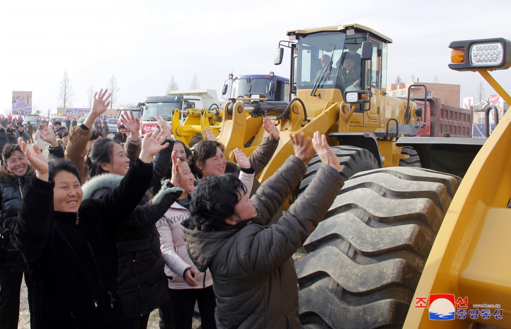 Ground-breaking Ceremonies of Regional-industry Factories Held in Various Counties of DPRK