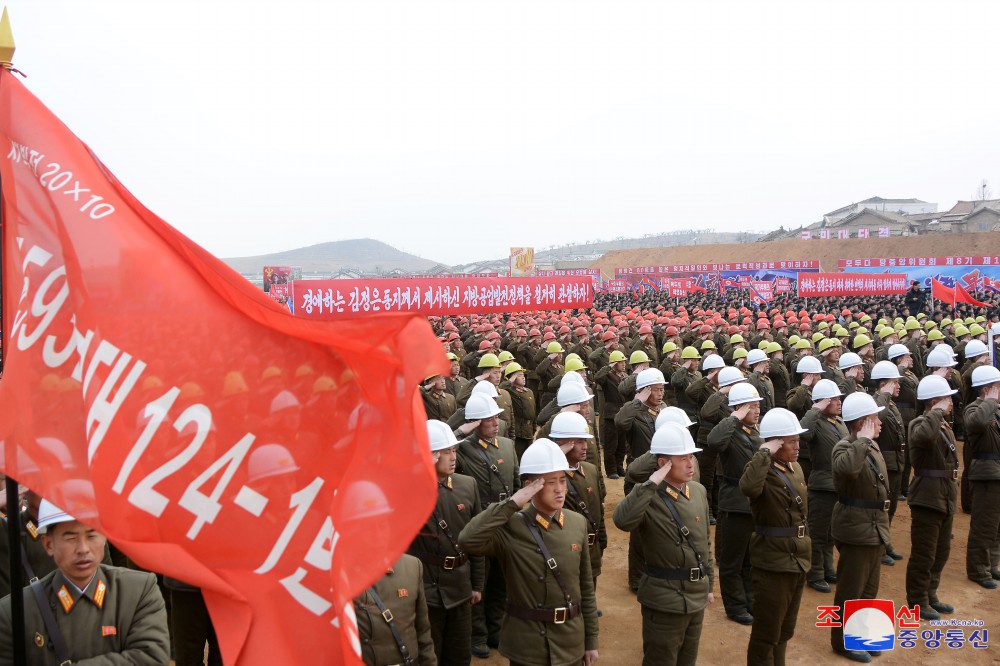 Ground-breaking Ceremonies of Regional-industry Factories Held in Various Counties of DPRK