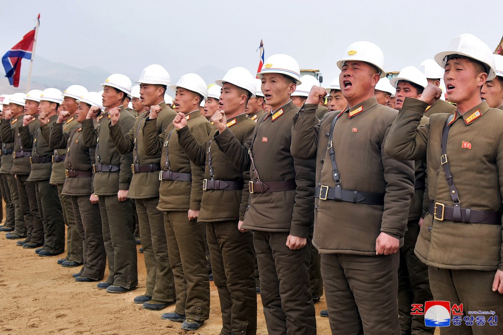 Ground-breaking Ceremonies of Regional-industry Factories Held in Various Counties of DPRK