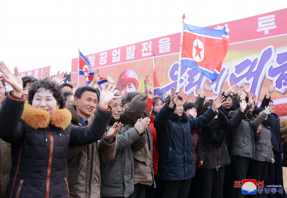 Ground-breaking Ceremonies of Regional-industry Factories Held in Various Counties of DPRK