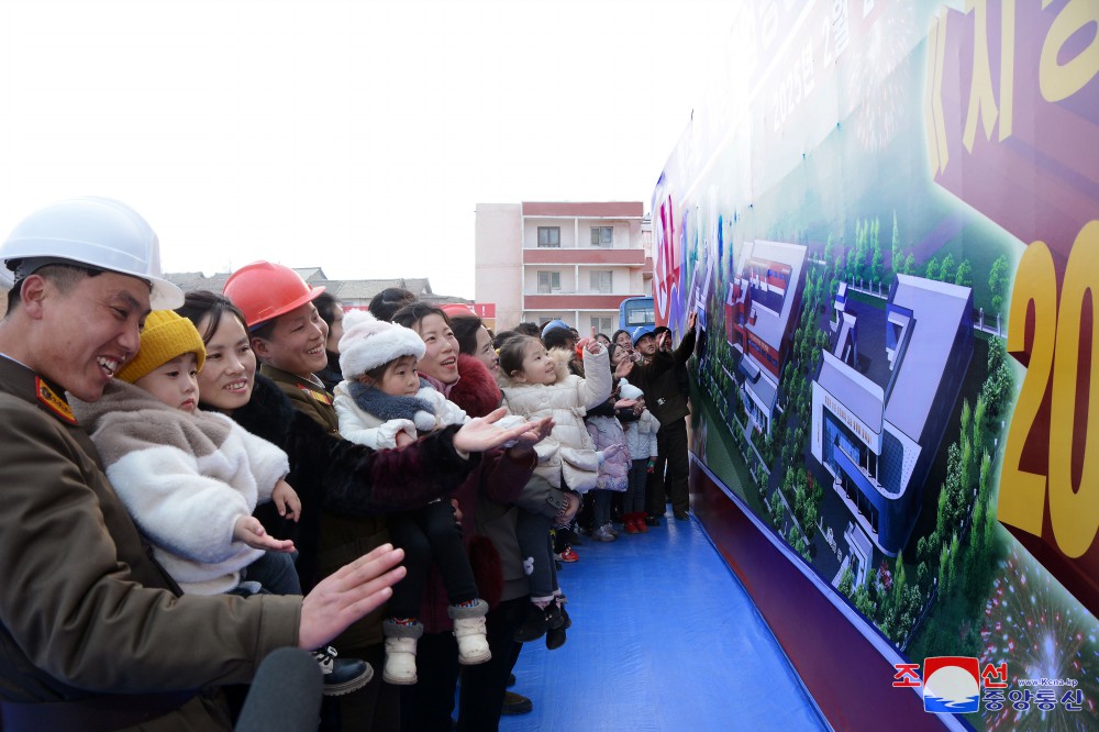 Ground-breaking Ceremonies of Regional-industry Factories Held in Various Counties of DPRK