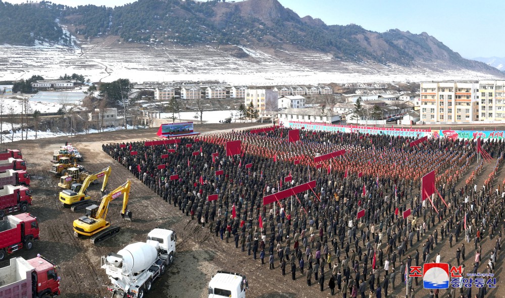 Ground-breaking Ceremonies of Regional-industry Factories Held in Various Counties of DPRK