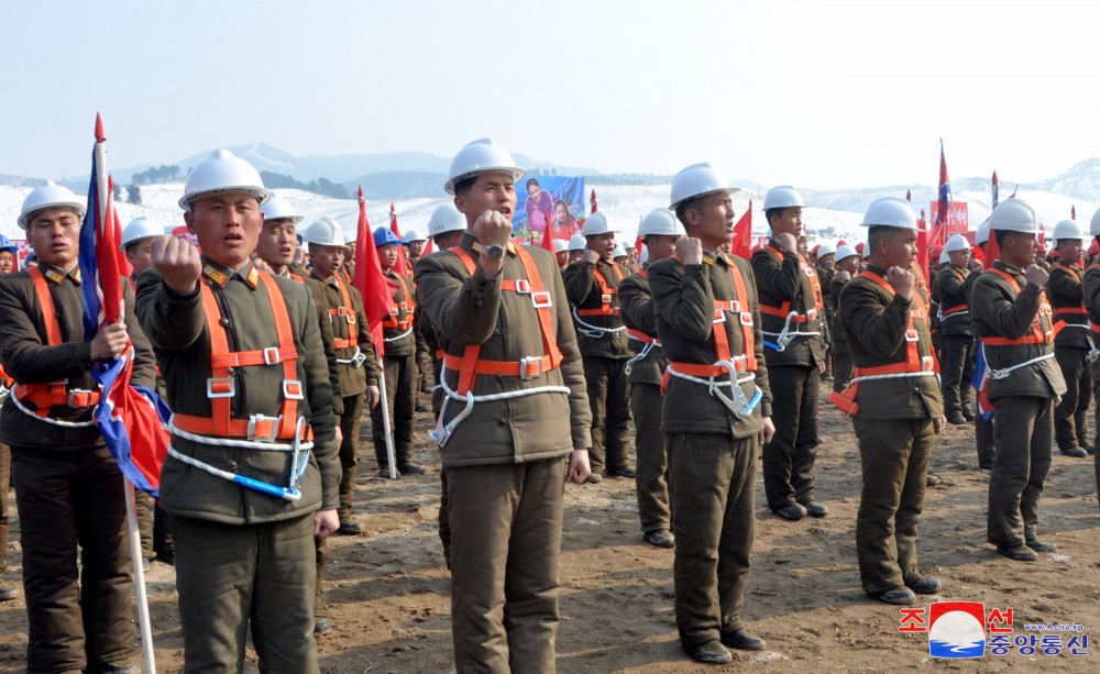 Ground-breaking Ceremonies of Regional-industry Factories Held in Various Counties of DPRK