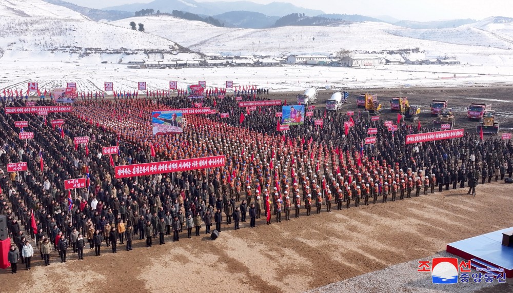 Ground-breaking Ceremonies of Regional-industry Factories Held in Various Counties of DPRK