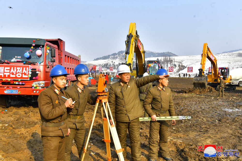 Ground-breaking Ceremonies of Regional-industry Factories Held in Various Counties of DPRK