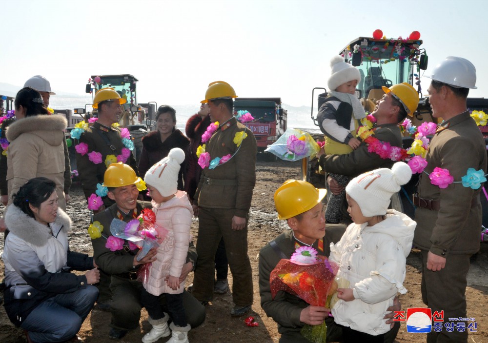 Ground-breaking Ceremonies of Regional-industry Factories Held in Various Counties of DPRK