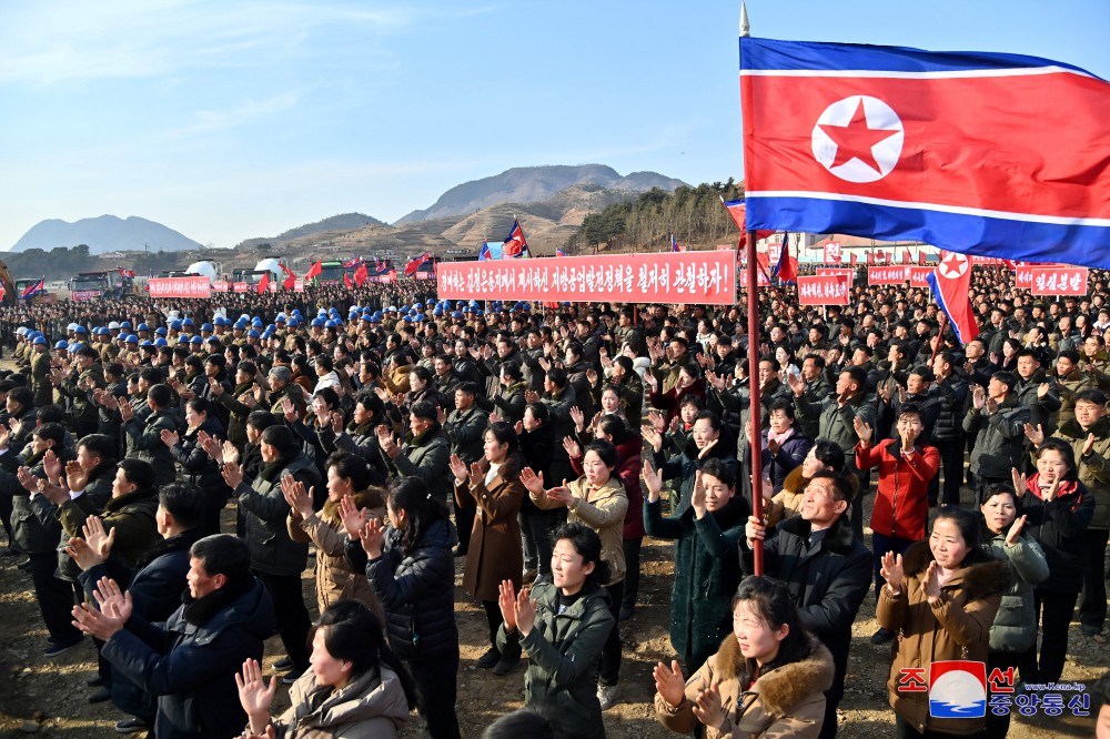 Ground-breaking Ceremonies of Regional-industry Factories Held in Various Counties of DPRK