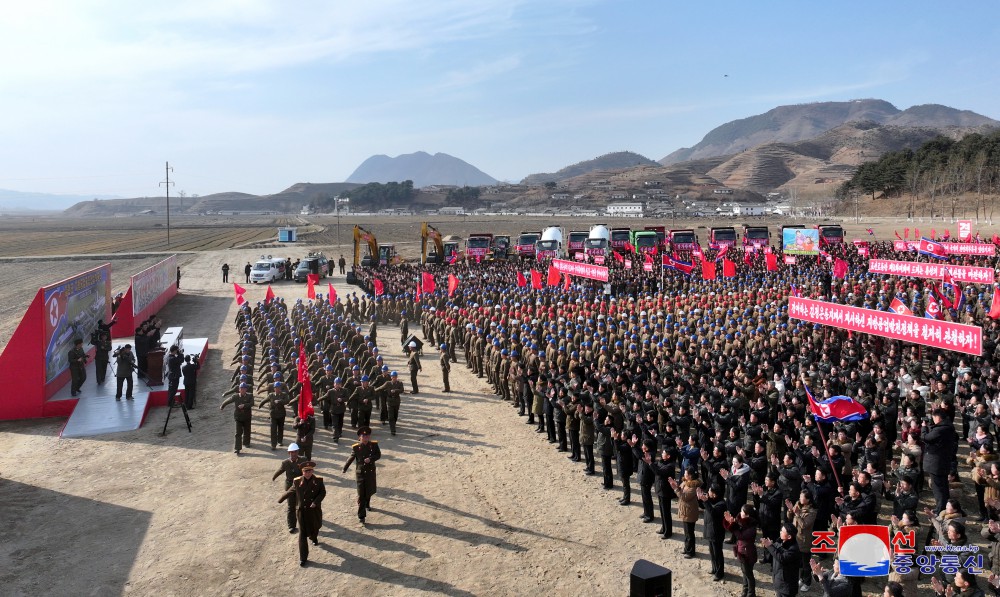 Ground-breaking Ceremonies of Regional-industry Factories Held in Various Counties of DPRK