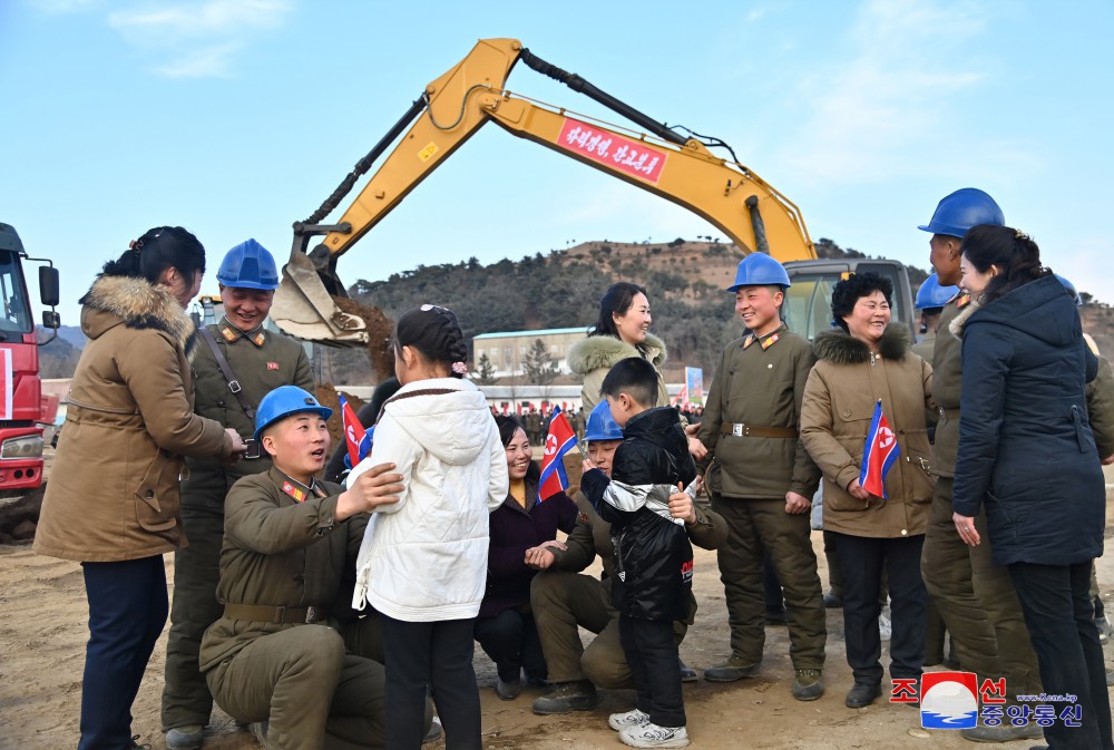 Ground-breaking Ceremonies of Regional-industry Factories Held in Various Counties of DPRK