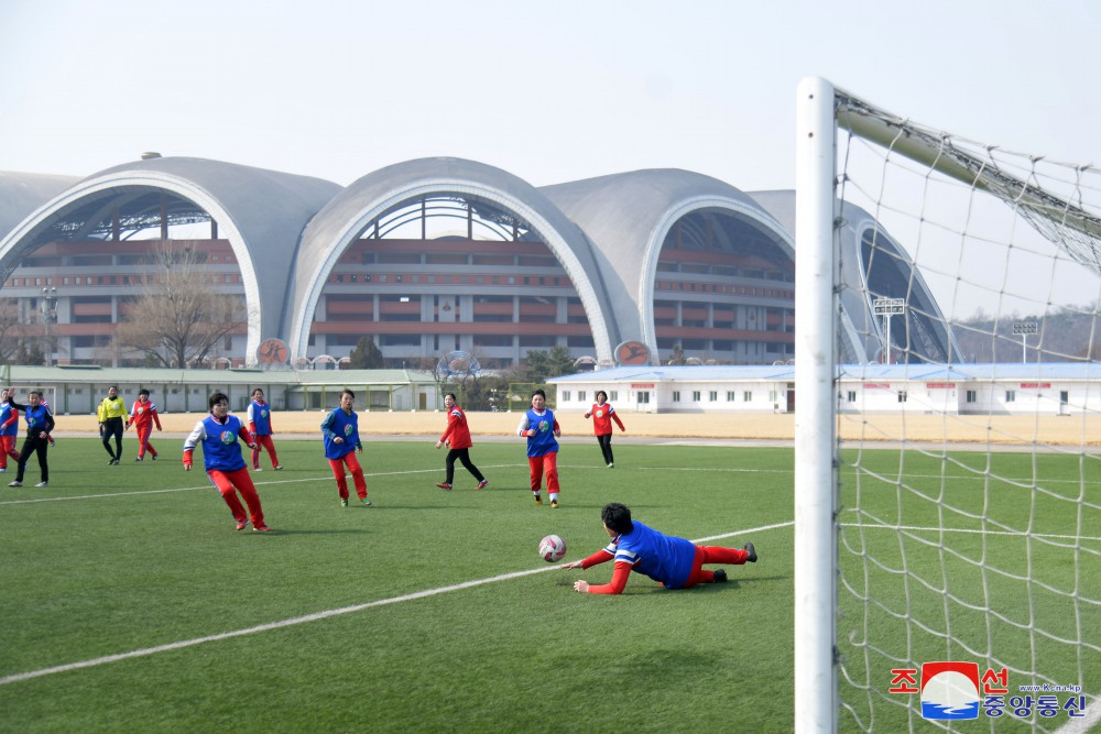 AFC Women's Football Day Marked in DPRK