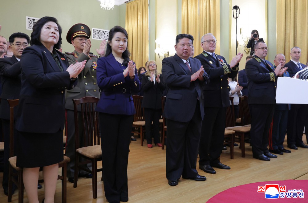 Respected Comrade Kim Jong Un Pays Congratulatory Visit to Russian Embassy in Pyongyang to Mark Russia's Great V-Day