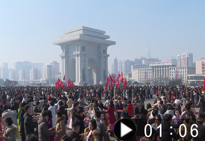 Dancing Parties of Youth and Students Held in DPRK